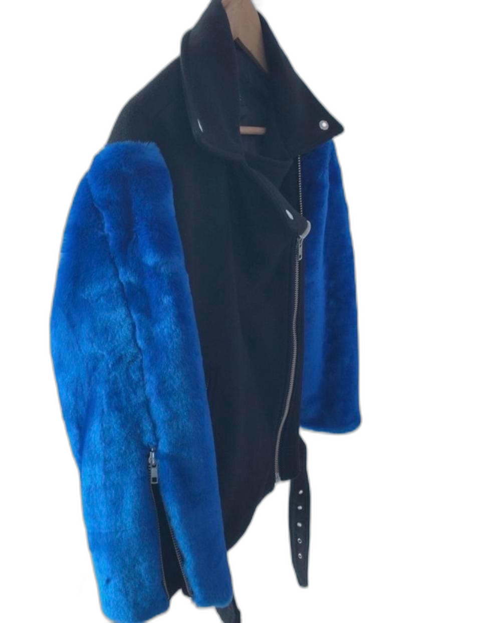 퍼 라이더 모직 자켓