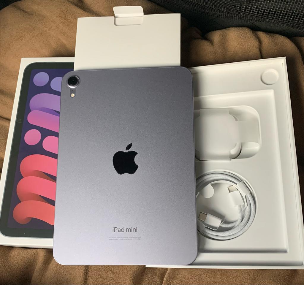 아이패드미니7 (A17 pro) 퍼플 128기가 와이파이 풀박스 S급