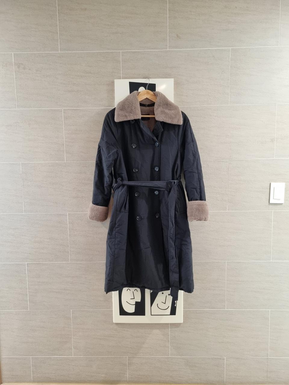 따숩고 포근한~ 퍼롱 트렌치패딩코트