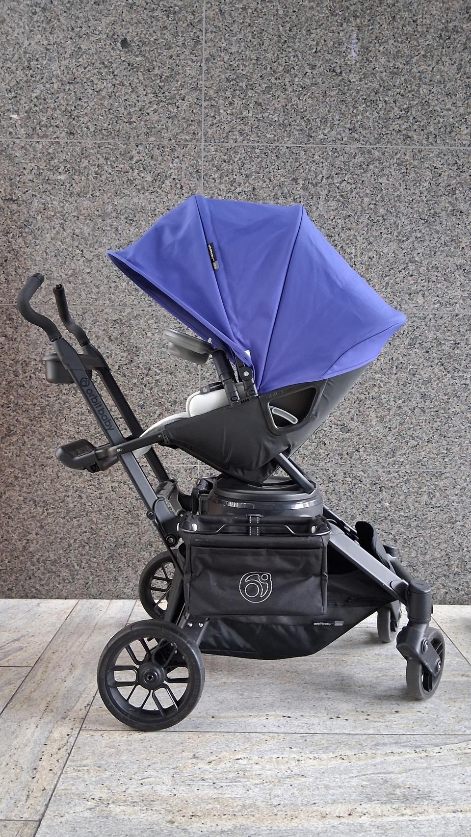 미국산 최고급 명품 럭셔리 디럭스 유모차 올빗. 360도 회전하는 카시트