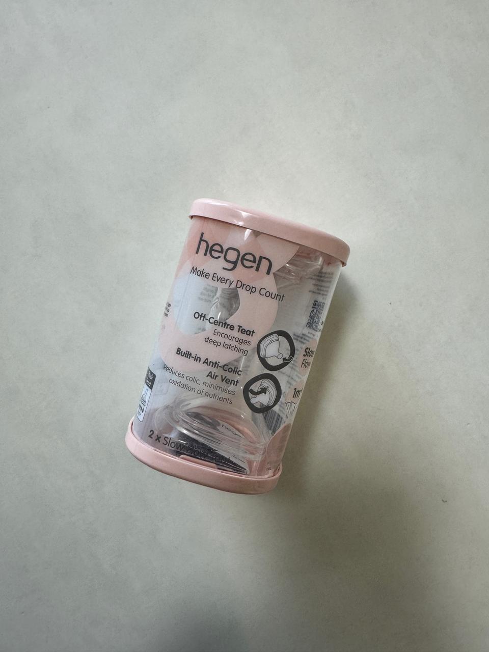 미개봉 새상품 헤겐 젖꼭지 1단계 (1m+)
