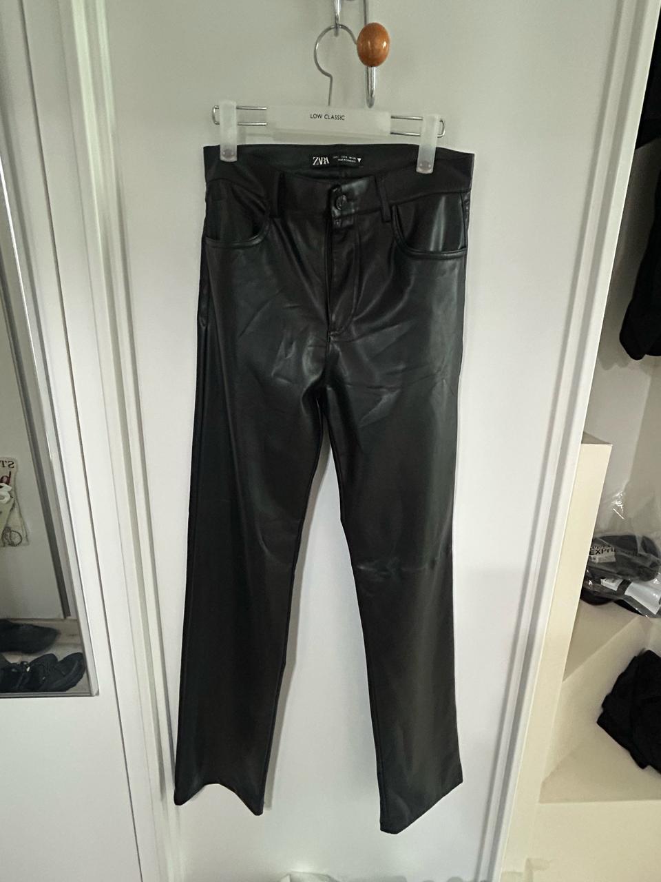 zara 자라 가죽바지