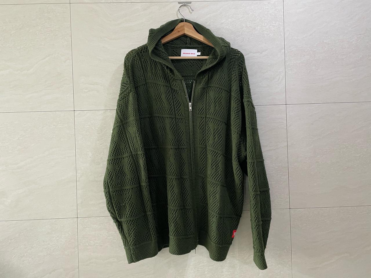 아카이브 볼드 / 망사 후드 집업, 그물 후드 집업