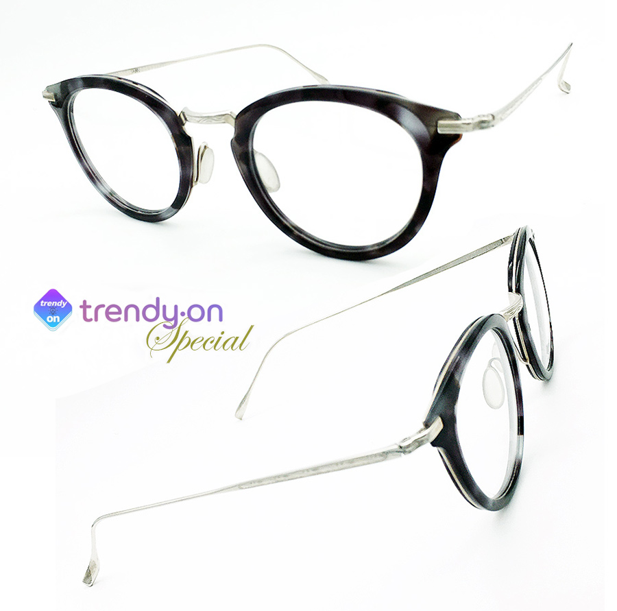 트랜디온 S 그레이쉬 실버 티타늄 일본생산 안경테 UNOED 새제품
