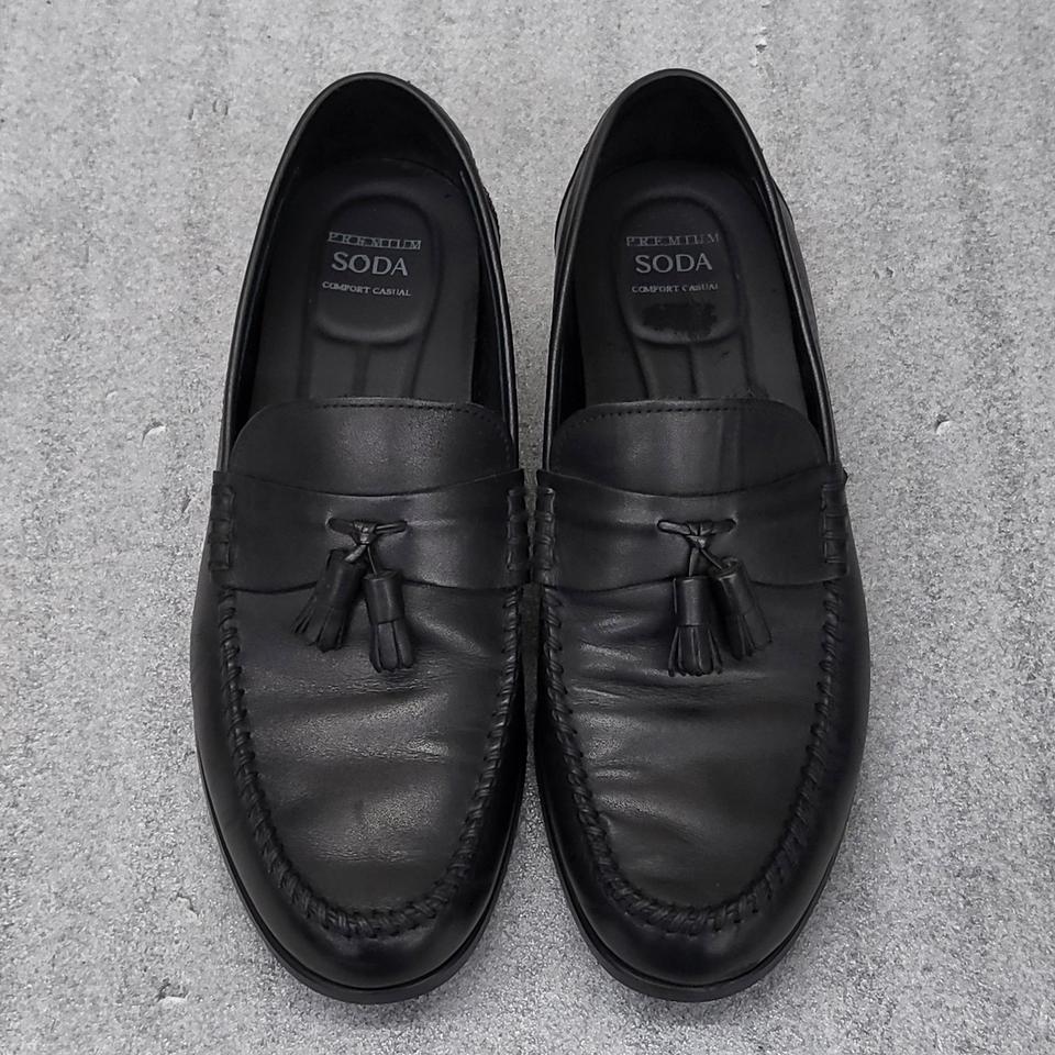 소다 남성 컴포트 캐주얼 로퍼 블랙 245mm