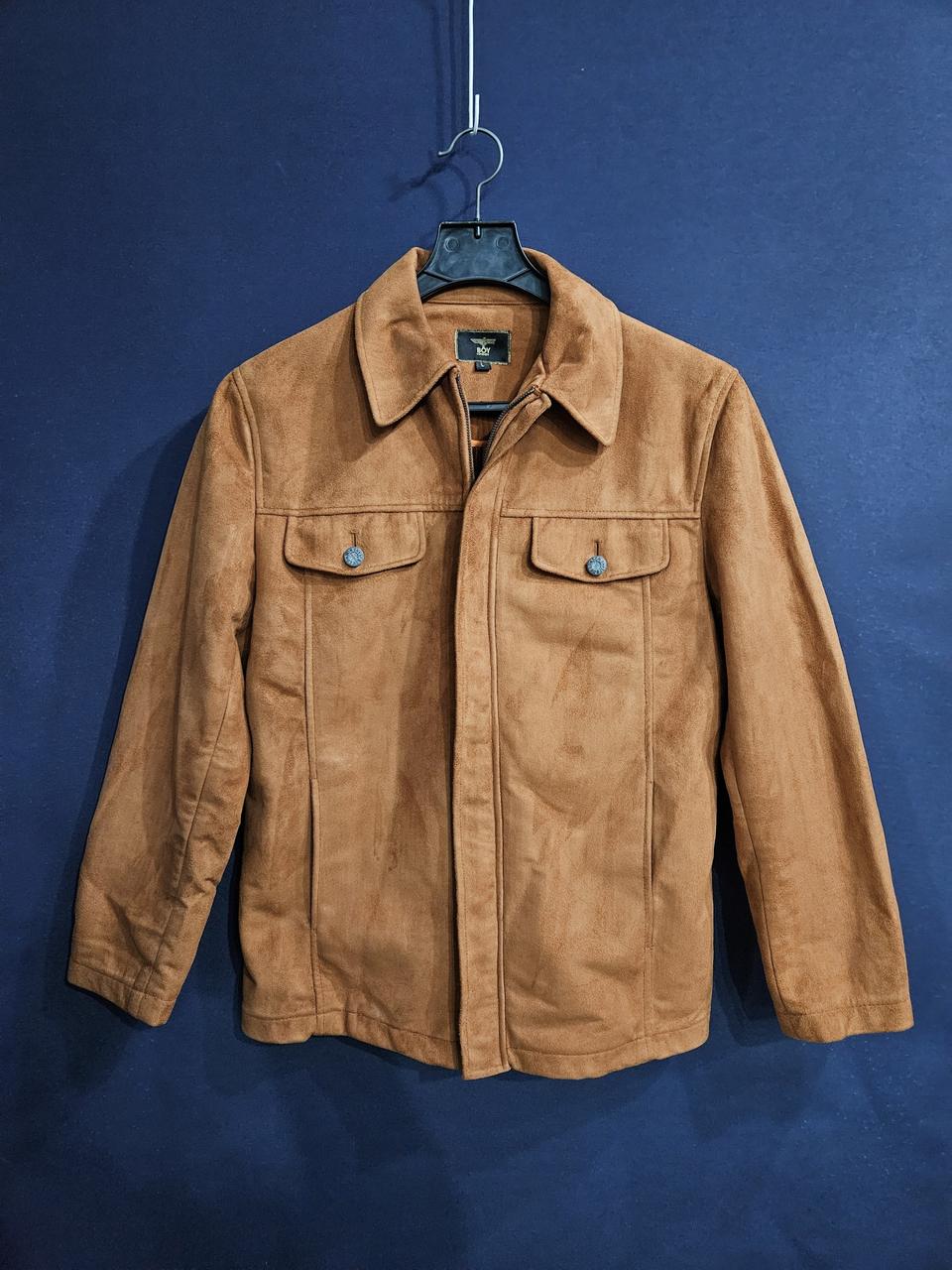 보이 런던 카멜컬러 남성 100 자켓