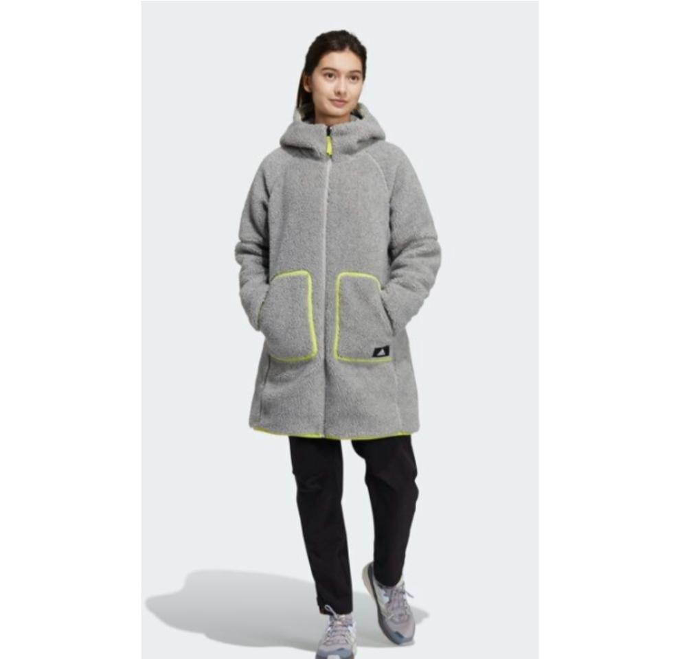 아디다스 쉐르파 리버시블(양면)패딩 자켓