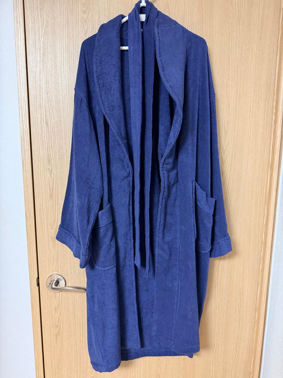 [송월타월] 네이비색 목욕가운