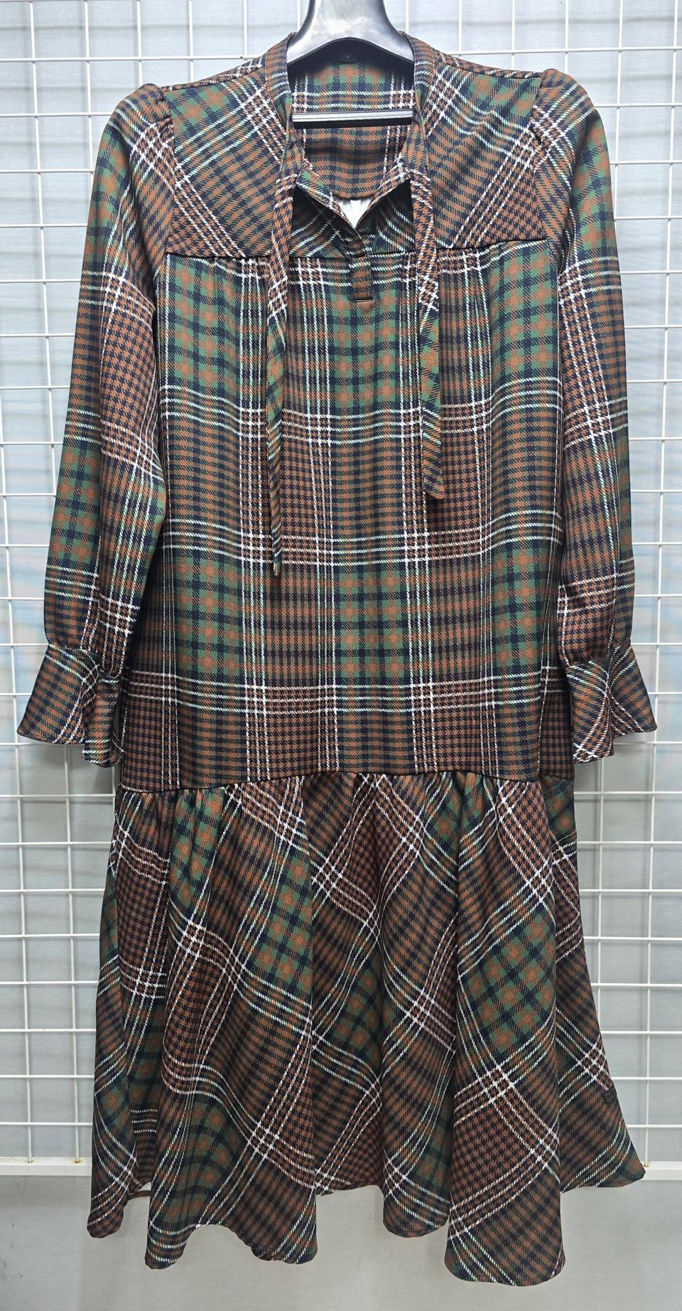 써스데이아일랜드 춘추 긴팔 롱원피스