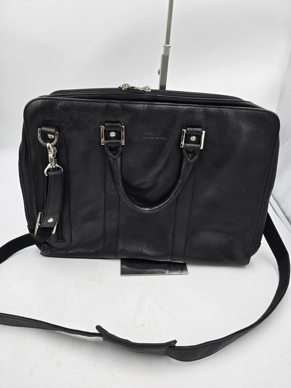 무크(MOOK) 남성 가죽 비즈니스 서류가방