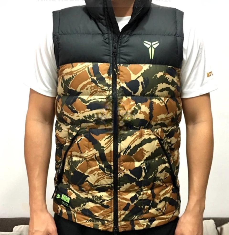 나이키 코비 맘바 패딩 베스트 S 남여공용