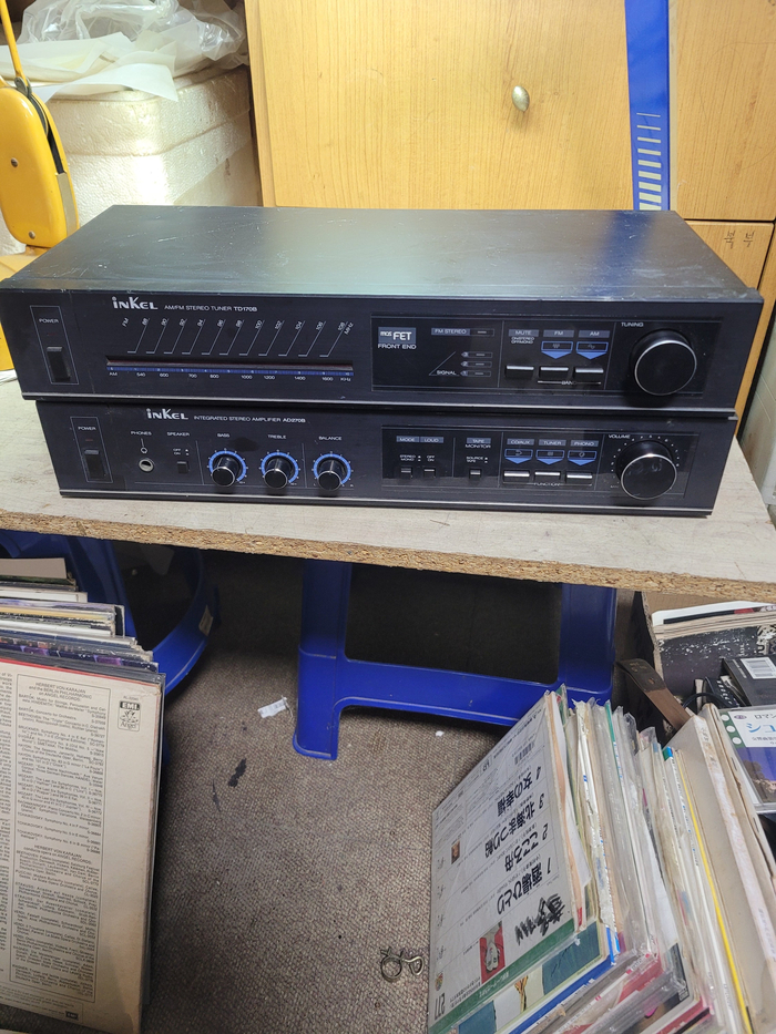 인켈 AD270B 앰프와 TD170B/주의 사항