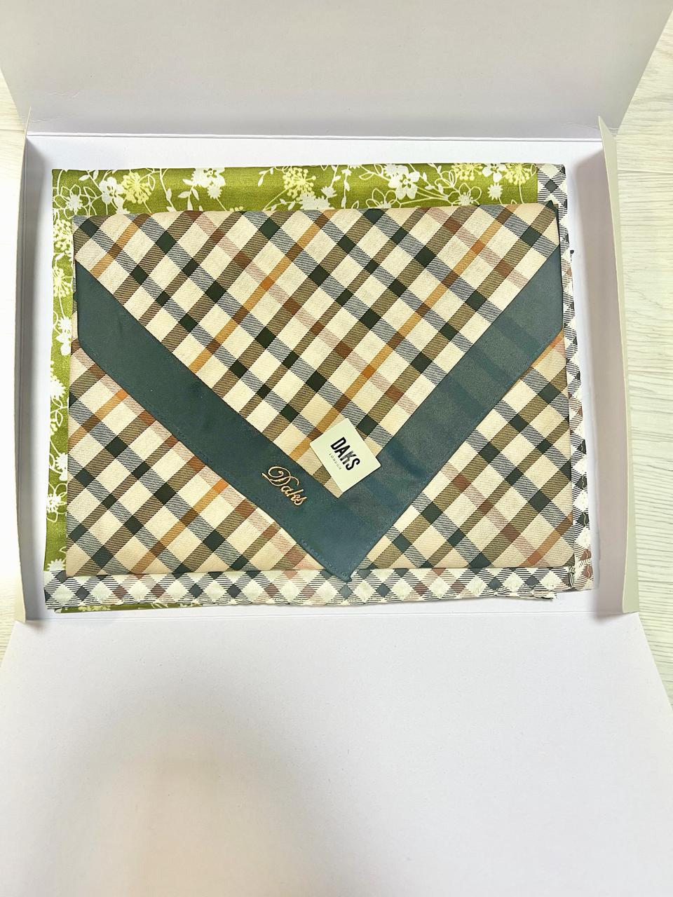 닥스, 손수건, 2장, 세트, 새 상품