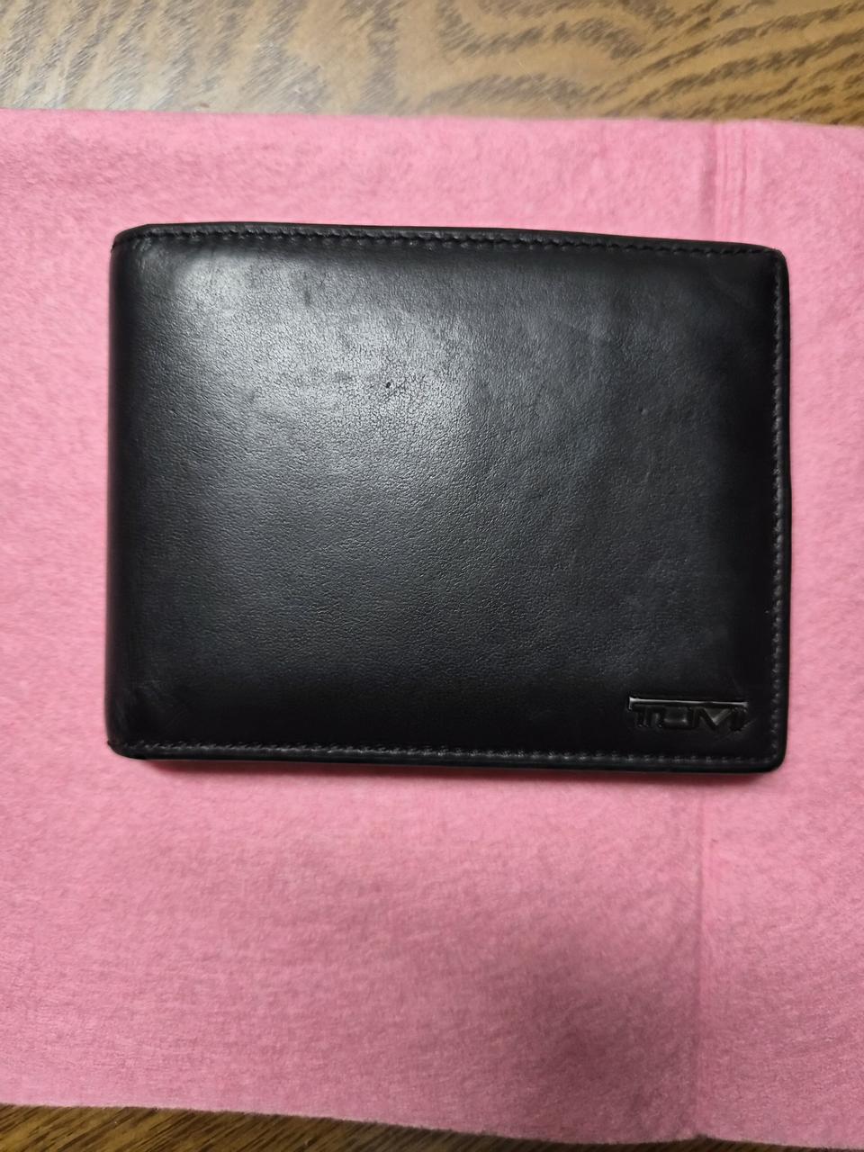 TUMI정품 남성가죽반지갑
