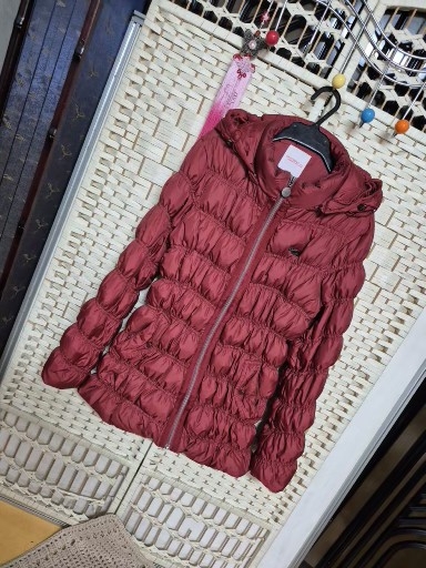 크로커다일정품여성패딩후드점퍼95~100