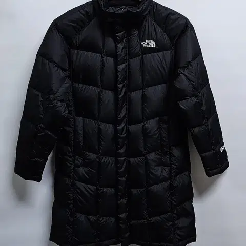 키즈 노스페이스 구스 경량롱패딩 M 130