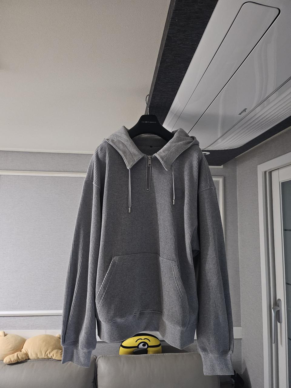 [거의 새것] 아더에러 스페릭 로고 니트 후드 티셔츠 A2