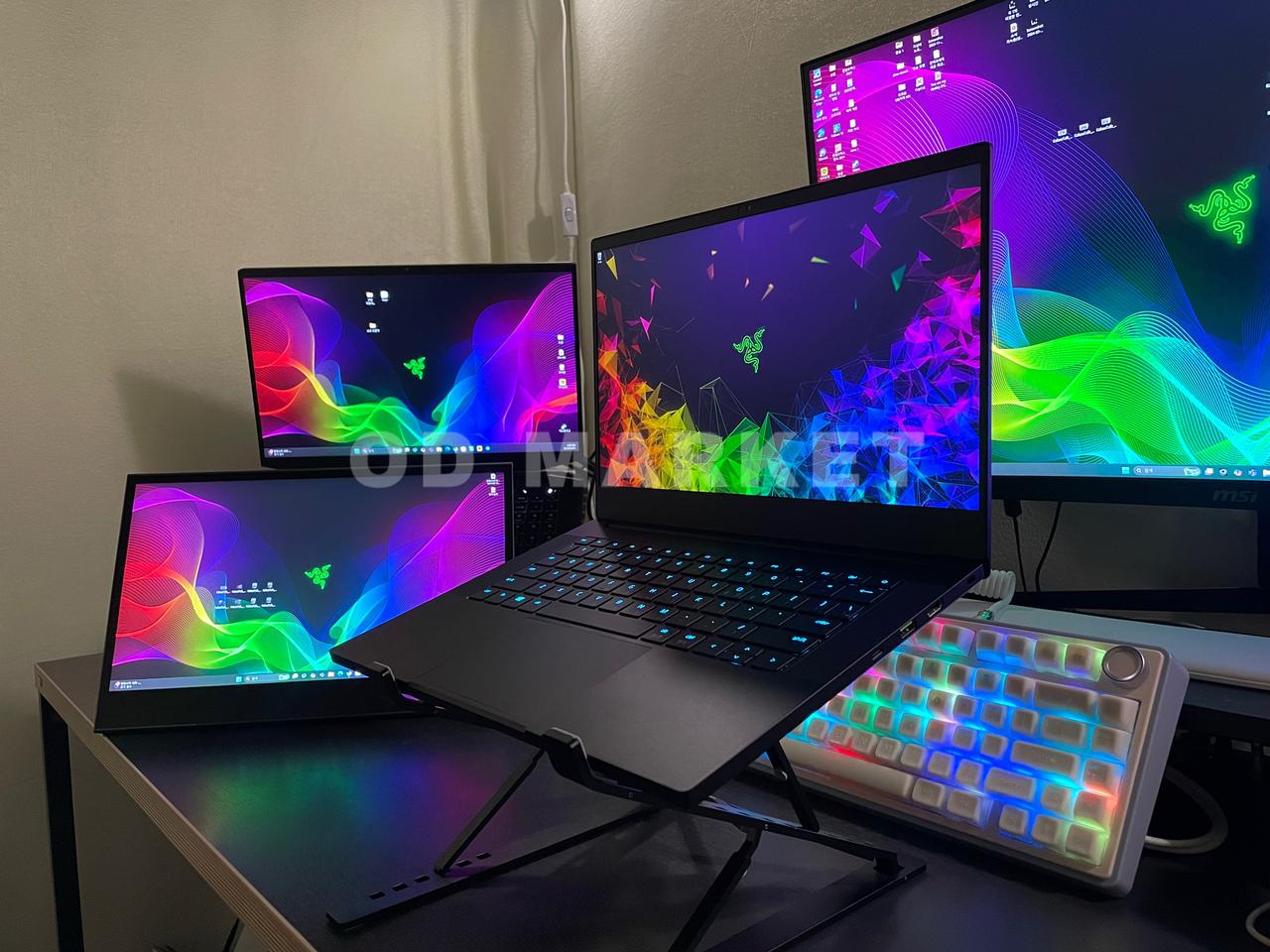 레이저 블레이드 게이밍 노트북(RTX3080,14인치,QHD,R9)