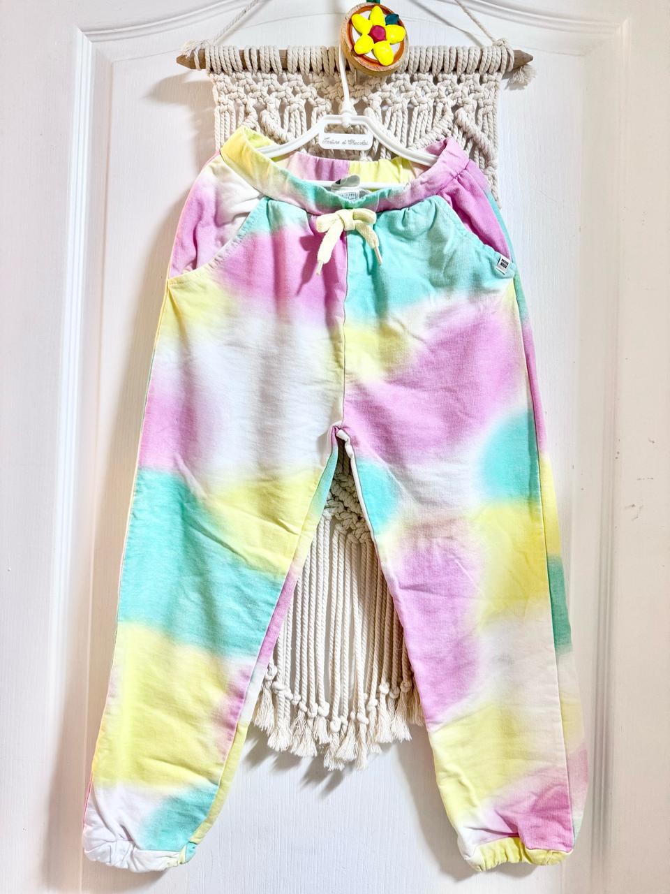 쁘띠뮤 키즈 아동 주니어 타이다이 조거 팬츠 (130)