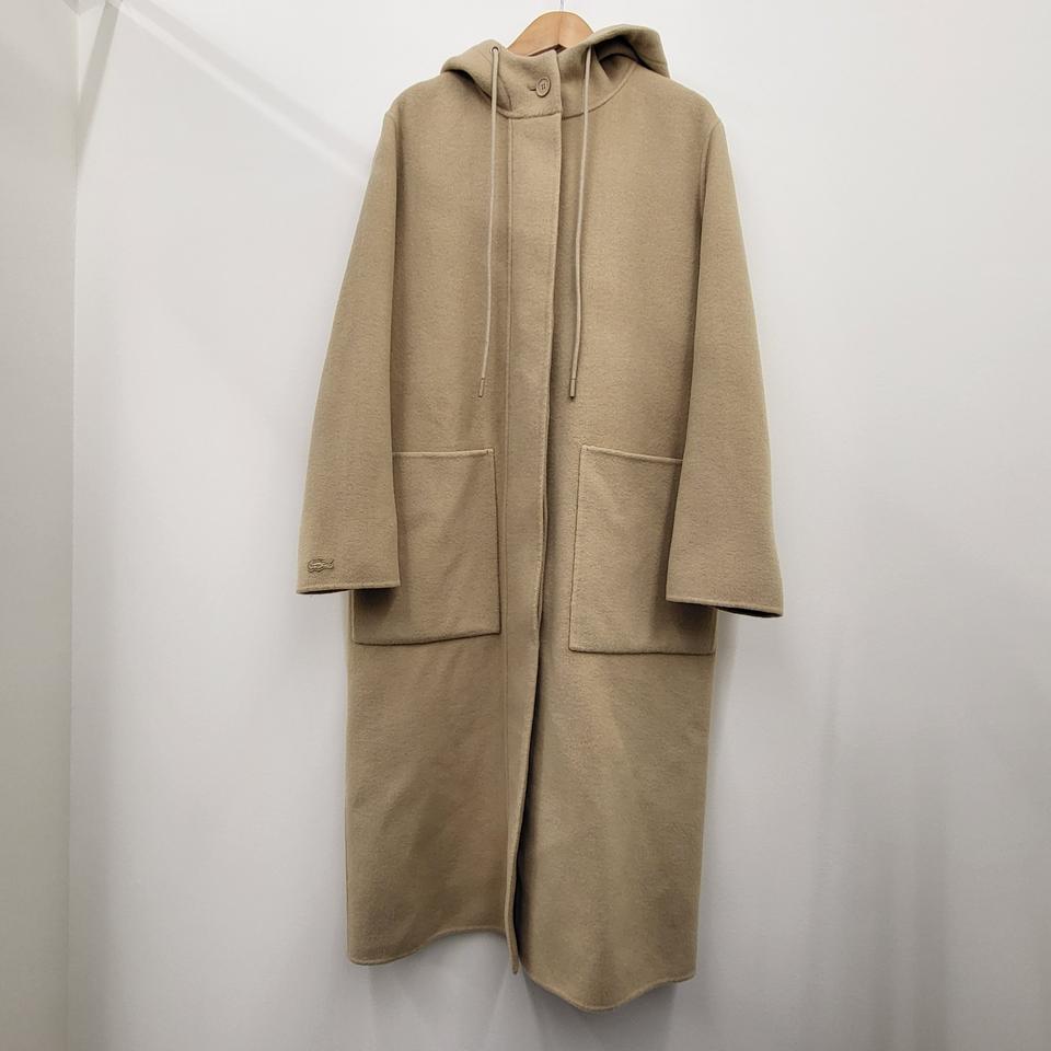 라코스테 핸드메이드 후드 코트