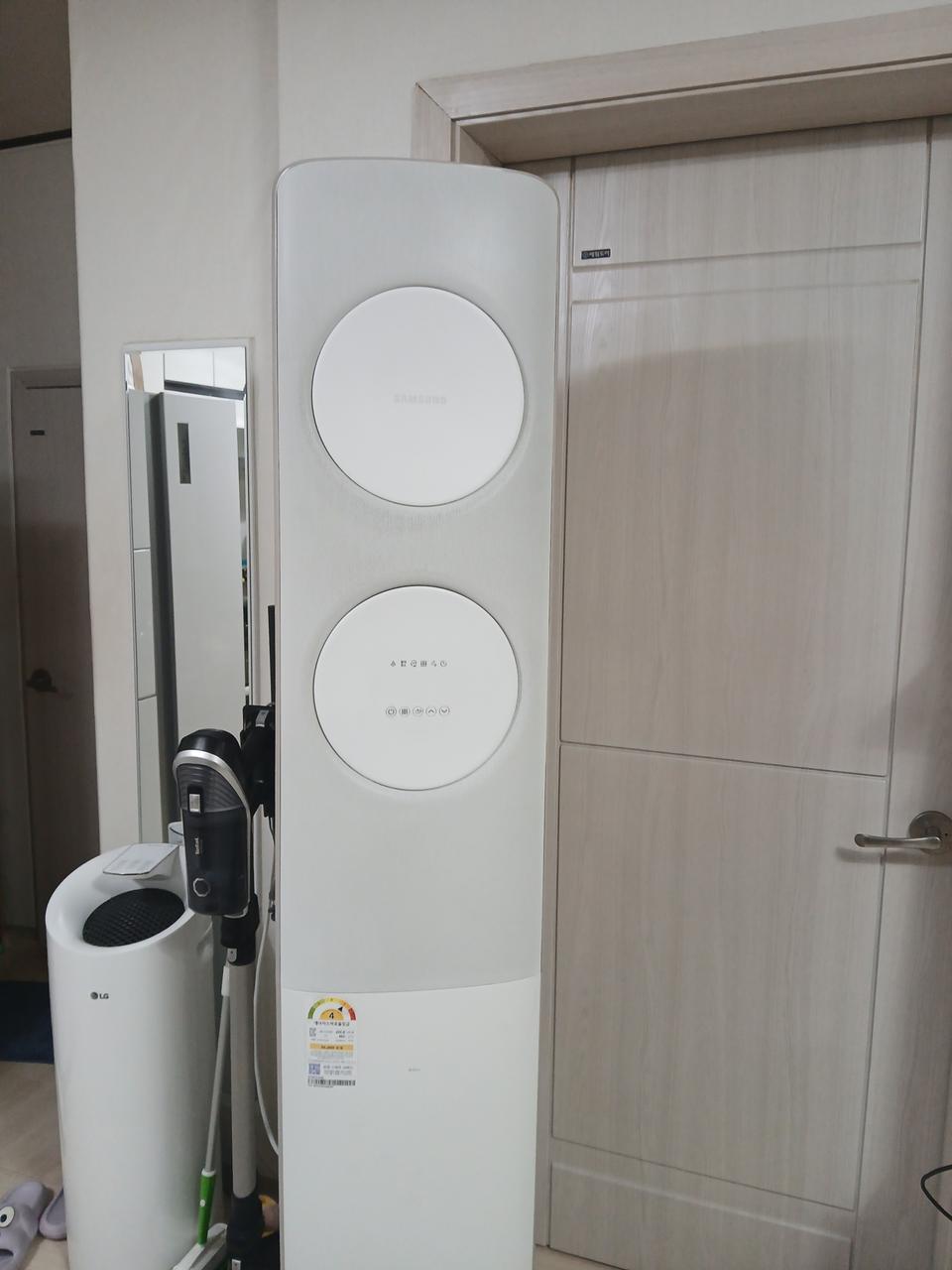 삼성 무풍 에어컨 2in1 19평+6평