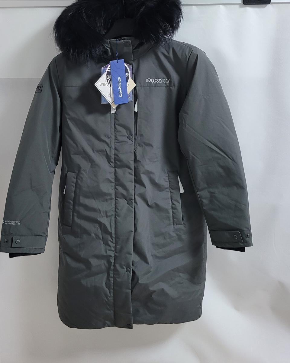새상품)디스커버리 남녀 고어텍스 프리미엄 구스다운 롱패딩