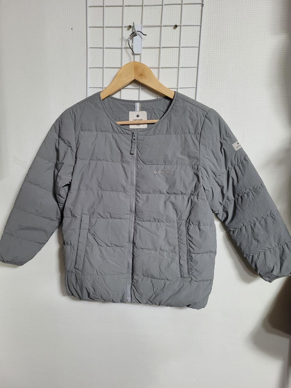 스노우피크 키즈 패딩.베스트 세트 140