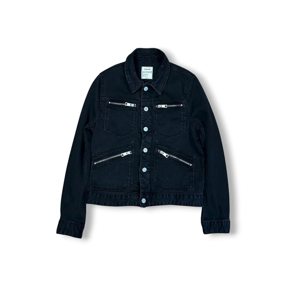 쟈딕앤볼테르 블랙캣 데님 자켓