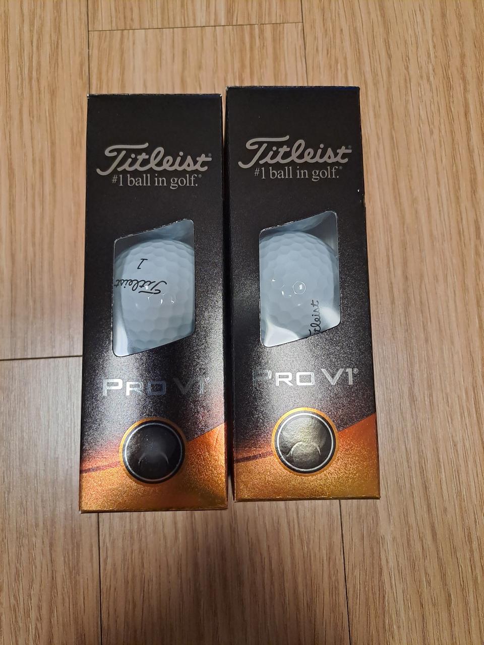 타이틀리스트 Pro V1 골프공 6구 새상품