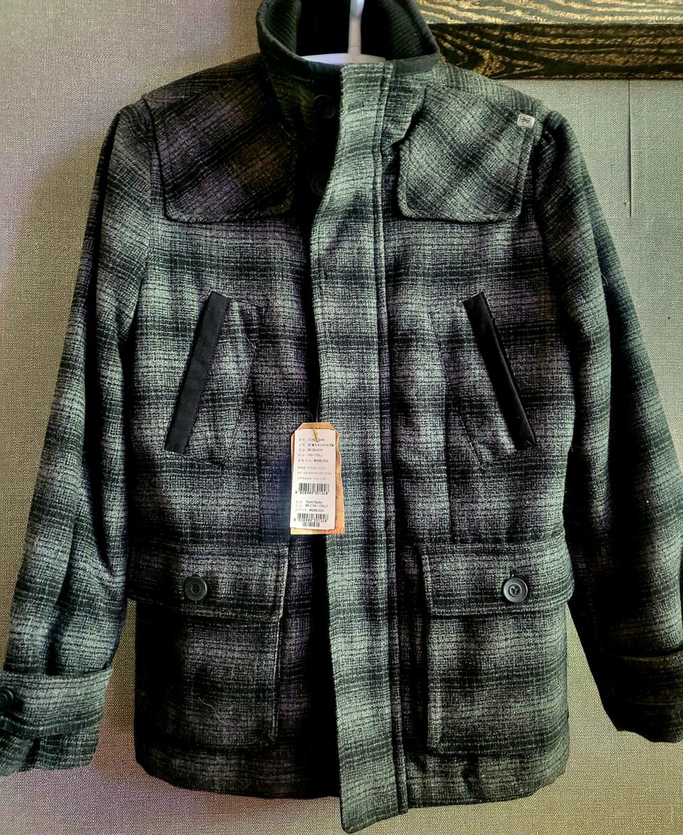 [미사용 택달린 새상품] 써스데이아일랜드 남자 탈부착  겨울자켓