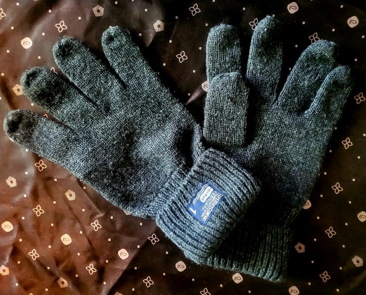 [미착용 새상품] SUPERDRY 슈퍼드라이 울  장갑