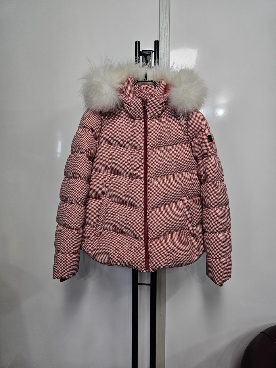 와이드앵글골프웨어구스다운패딩점퍼 90