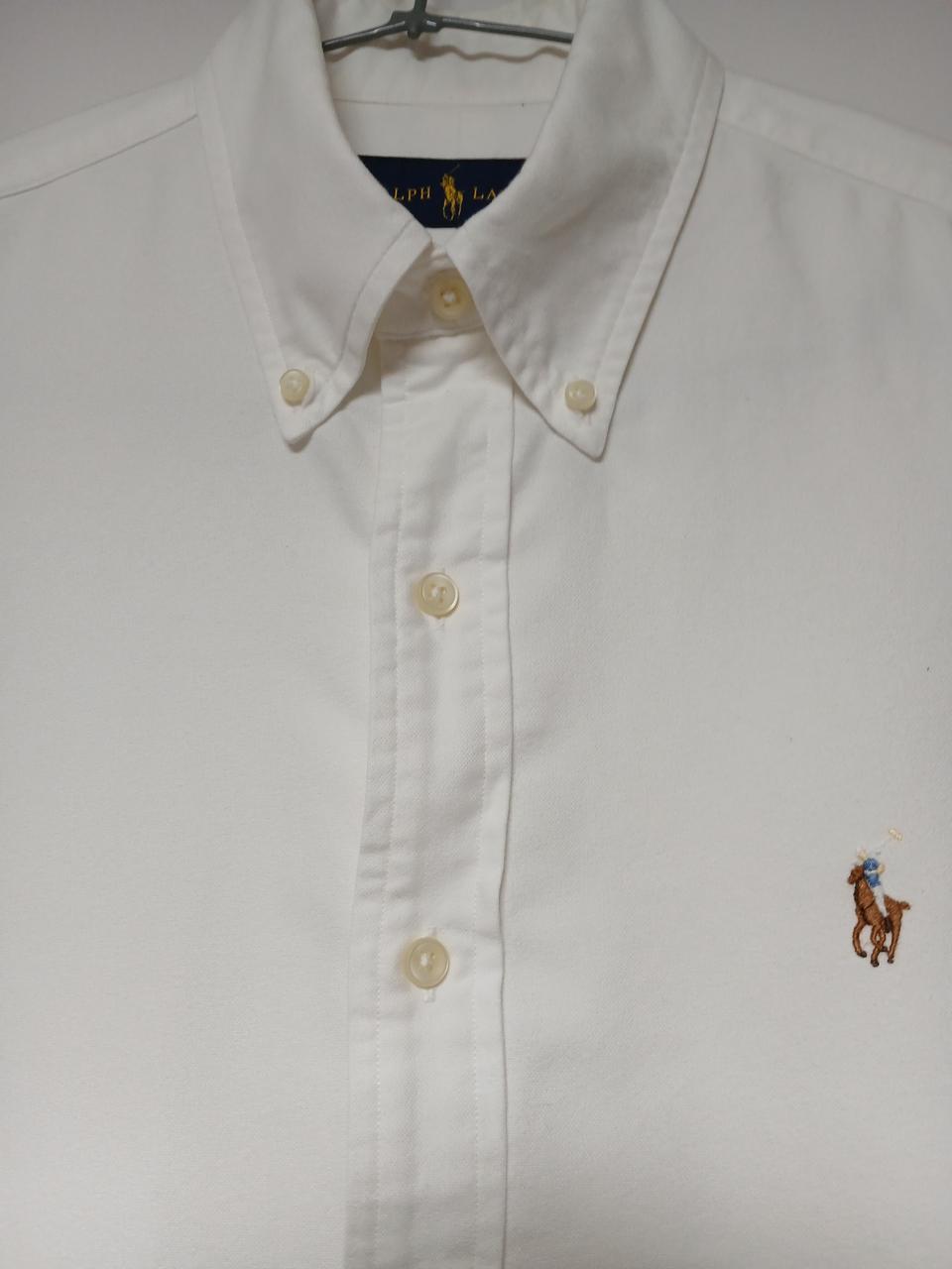 폴로 랄프로렌 클래식핏 화이트 셔츠 S