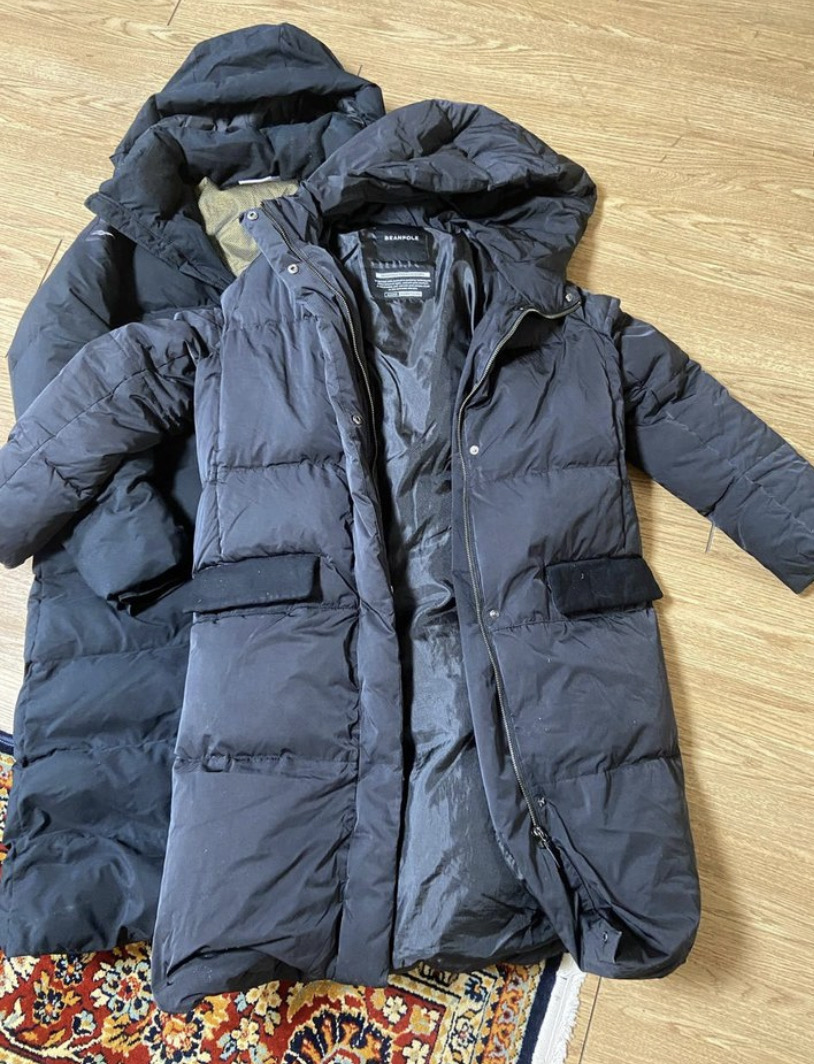 빈폴거위털패딩