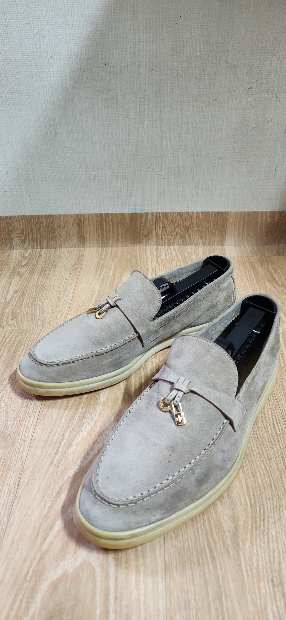 (38/245~250)로로피아나신발 썸머워크 샌드스톤 로로피아나로퍼