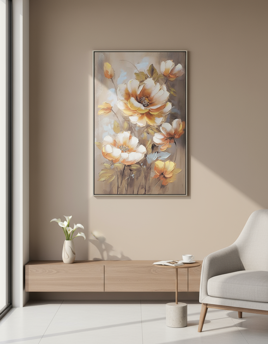 에센셜 플라워 (Essential Flower) 유화 액자