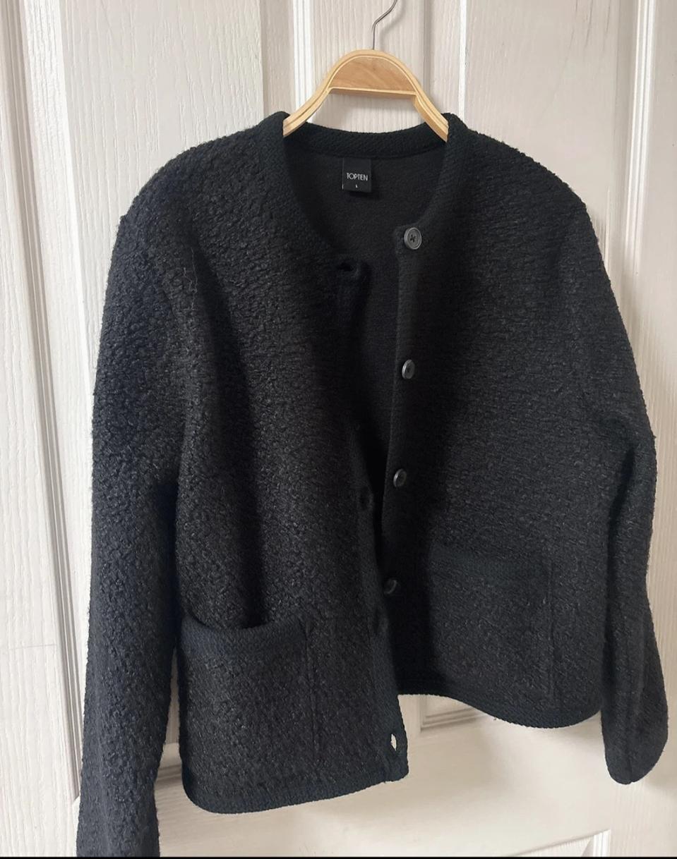 새상품)탑텐뽀글이자켓L사이즈