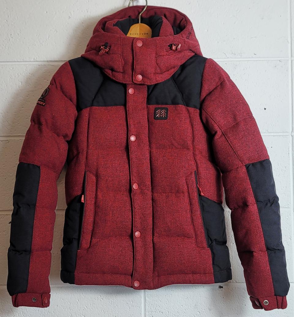 코오롱스포츠(여성용) 헤스티아 울(모직) 구스다운(거위털) 패딩점퍼