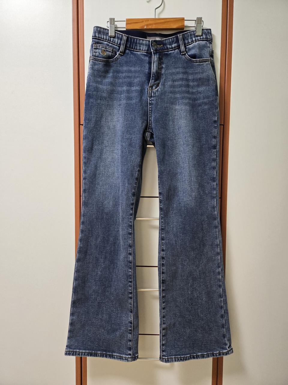 세미부츠컷 약기모 청바지