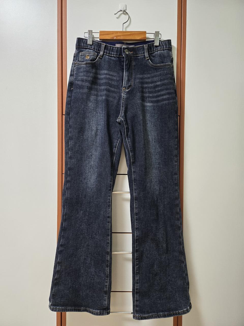 세미부츠컷 약기모 청바지