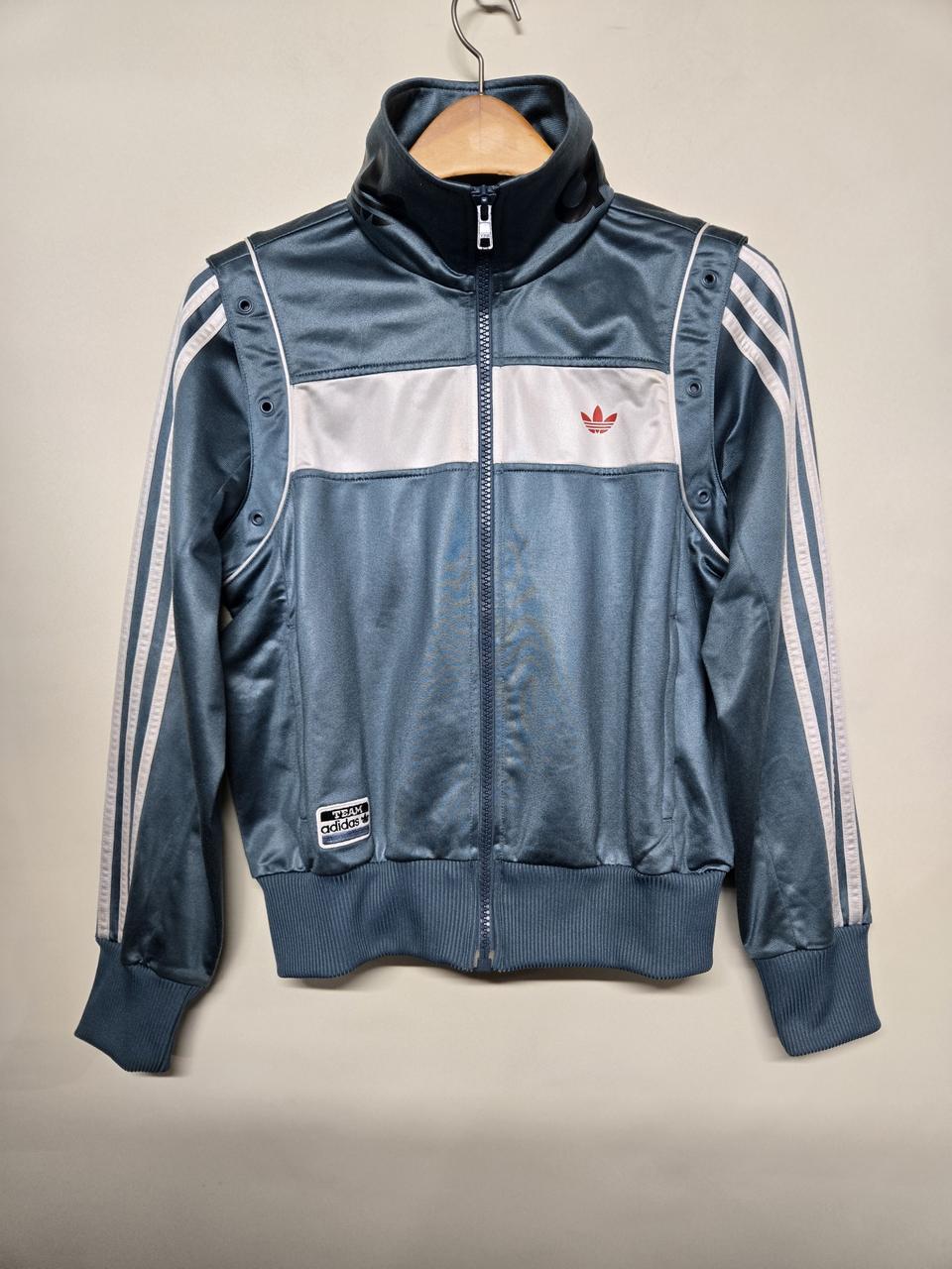 아디다스 올드스쿨 팀 트랙탑 져지 프라임블루 95M