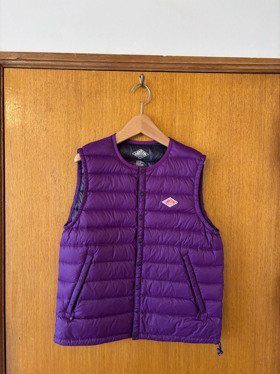 DANTON 단톤 패딩 조끼 퍼플