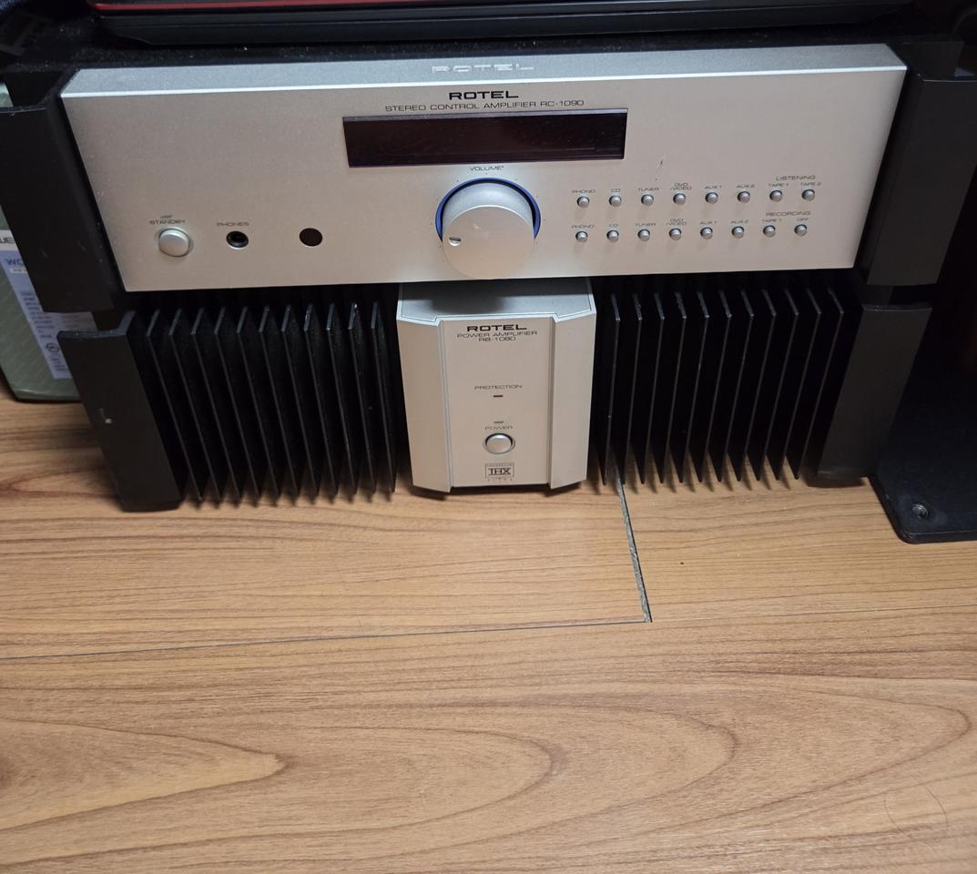 로텔 RC1090 프리앰프 RB1080 파워앰프