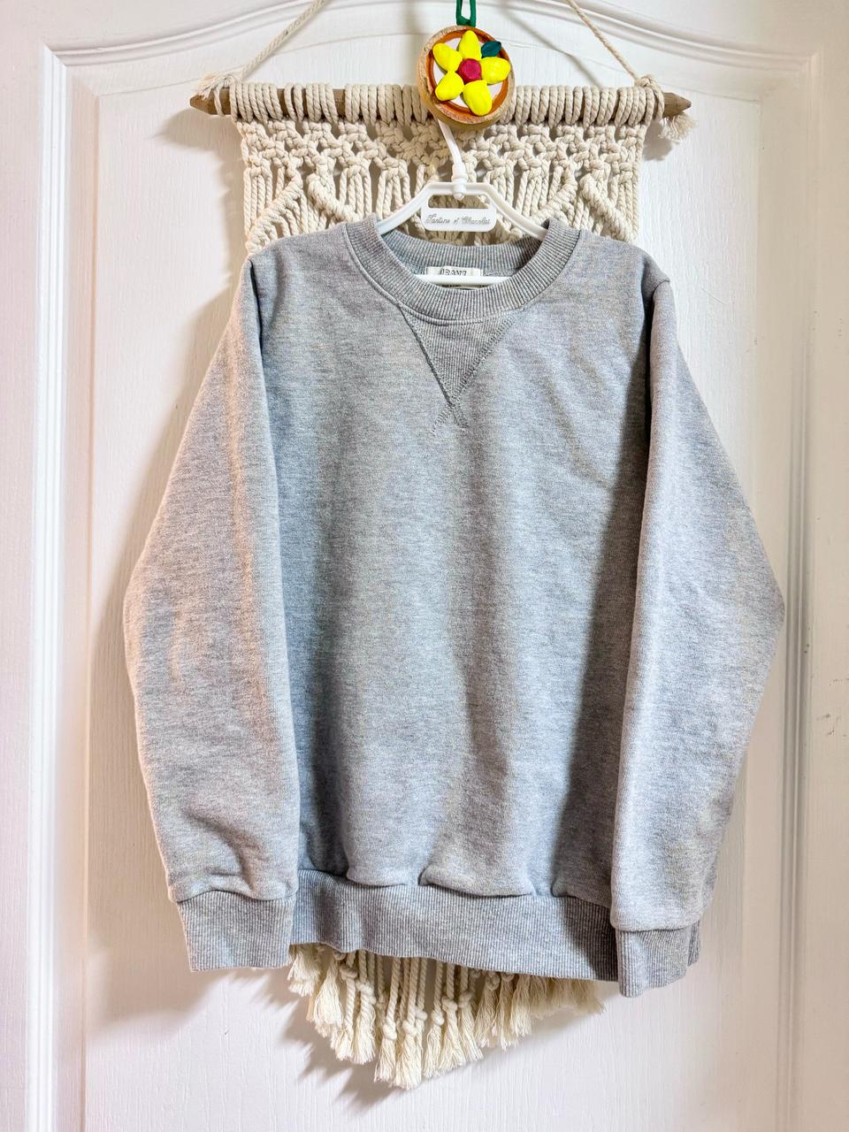 유라비 키즈 아동 주니어 삼단쭈리 맨투맨 티셔츠 (130)