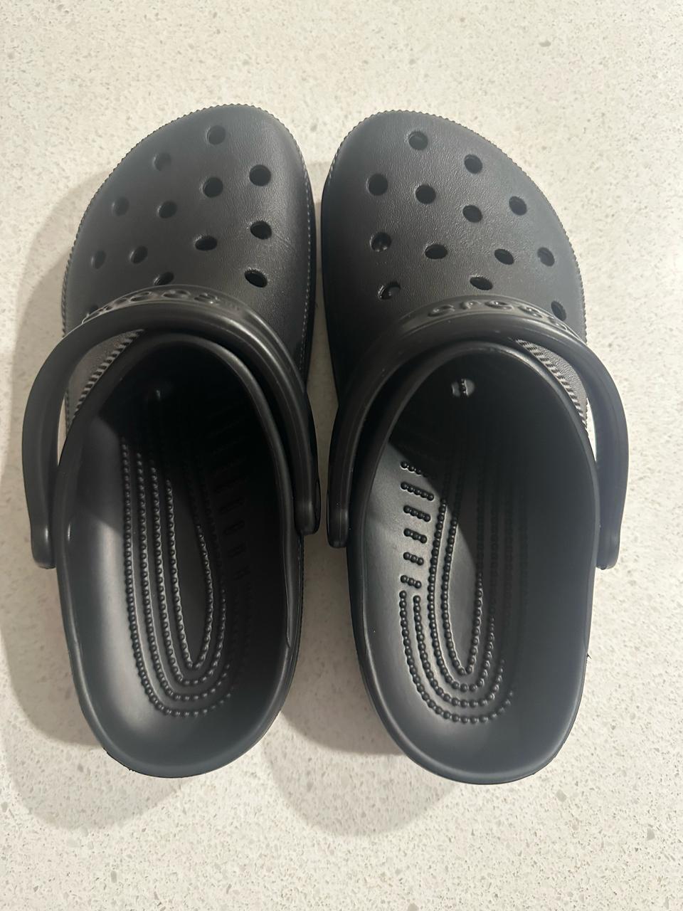 크록스 클로그 블랙 M7/W9