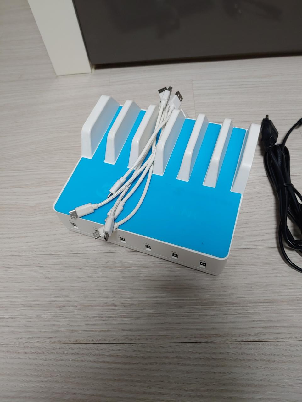 스토리링크 6포트 멀티 고속 충전기 업소용 충전기