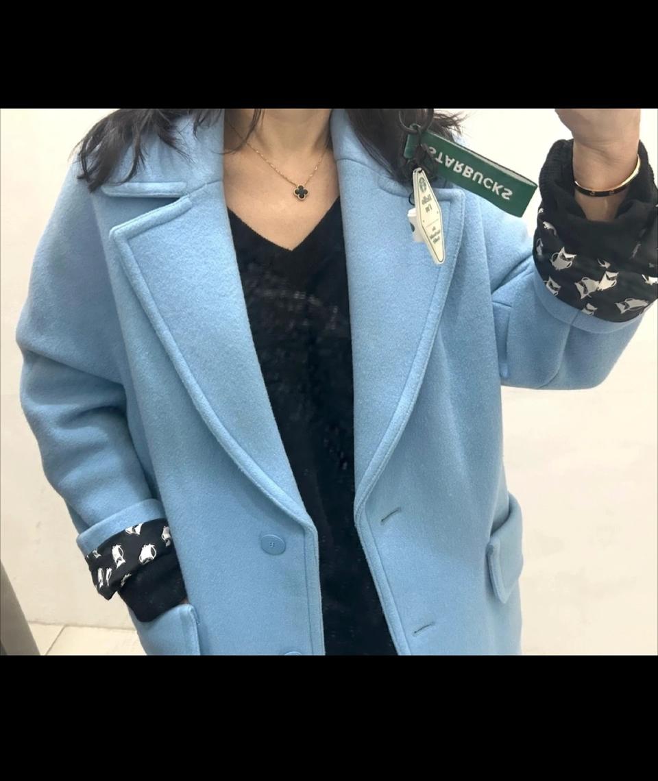 럭키슈에뜨 롱코트