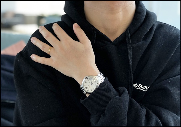 까르띠에 42MM 남성 워치