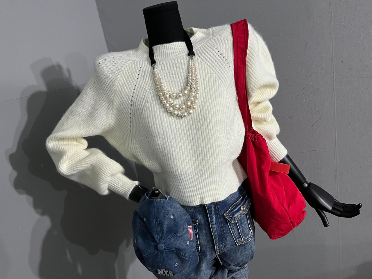 슬리밍니트/심플니트/크롭니트/니트