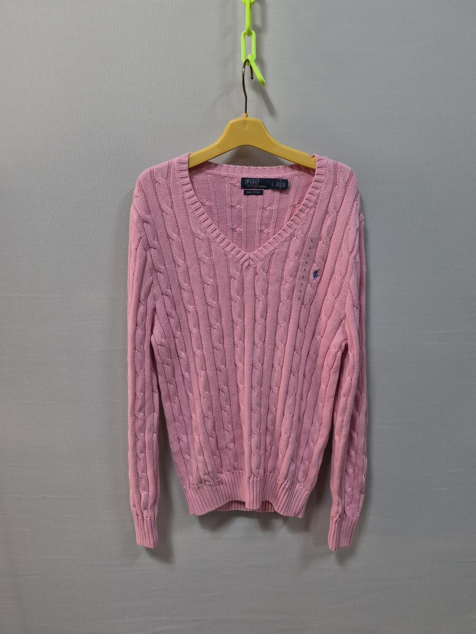 폴로 랄프로렌 새상품 꽈배기 니트 케이브니트 여성L